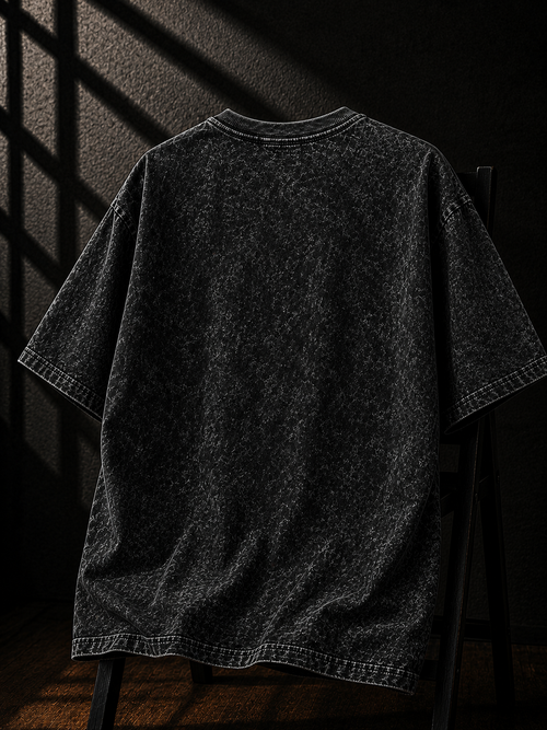 Acid Wash Malwa Block Tee