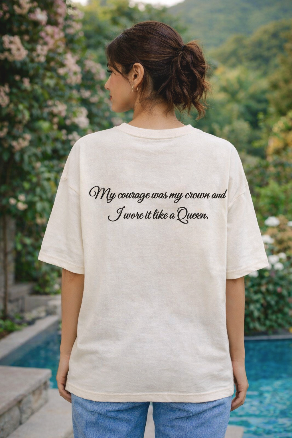 Women’s Tshirt 240 gsm french terry cotton